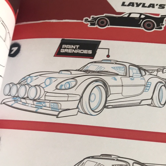 Fast & Furious Spy Racers Ready Set Draw Activity Book New Includes 50+ Stickers - Picture 6 of 10